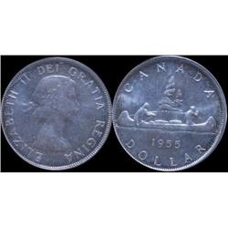 1955 PCGS MS65 Light golden tone over f