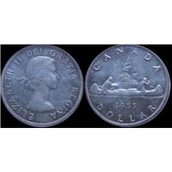 1957 PCGS MS66 Light tone over full lus