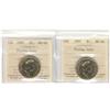 Image 1 : 1997 Flying Loon x 2 both coins ICCS MS