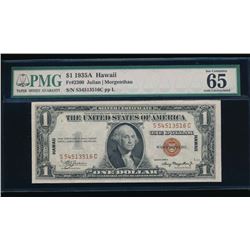 1935A $1 Hawaii Silver Certificate PMG 65EPQ