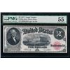 Image 1 : 1917 $2 Legal Tender Note PMG 55