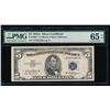 Image 1 : 1953A $5 Silver Certificate STAR Note PMG 65EPQ