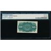 Image 2 : 10 Cent Fourth Issue Fractional Note PMG 63