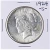 Image 1 : 1924-S $1 Peace Silver Dollar Coin