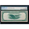 Image 2 : 1918 $1 Kansas City Federal Reserve Bank Note PMG 65EPQ