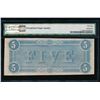 Image 2 : 1864 $5 Confederate States of America Note PMG 58EPQ