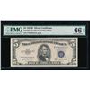 Image 1 : 1953B $5 Silver Certificate STAR Note PMG 66EPQ
