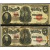 Image 1 : 1907 $5 Legal Tender Notes