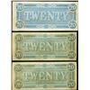 Image 2 : 1864 $20 Confederate States of America Notes