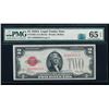 Image 1 : 1928A $2 Legal Tender Note PMG 65EPQ