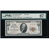 Image 1 : 1929 $10 Cincinnati National Note PMG 67EPQ