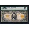 Image 1 : 1922 $20 Gold Certificate PMG 25