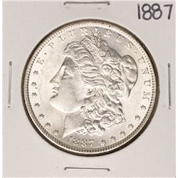 1887 $1 Morgan Silver Dollar Coin