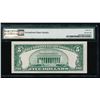 Image 2 : 1934B $5 Minneapolis Federal Reserve Note PMG 65EPQ