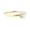 Image 1 : 0.45 ctw Diamond Solitaire Ring - 14KT Yellow Gold