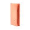 Image 2 : Chanel Orange Coral Camellia Bifold Card Holder Wallet