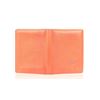 Image 4 : Chanel Orange Coral Camellia Bifold Card Holder Wallet