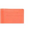 Image 5 : Chanel Orange Coral Camellia Bifold Card Holder Wallet