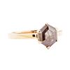 Image 1 : 1.10 ctw Brown Diamond Ring - 14KT Rose Gold