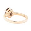 Image 3 : 1.10 ctw Brown Diamond Ring - 14KT Rose Gold