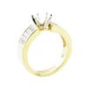 Image 4 : 0.80 ctw Diamond Semi-Mount Ring - 18KT Yellow Gold