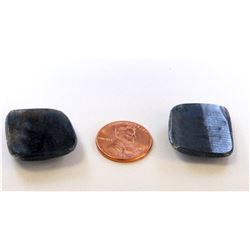 81.21ct Natural blue Sapphire Slice