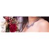 Image 8 : GIA 52.2CT BURMA RUBY 18K WHITE GOLD NECKLACE
