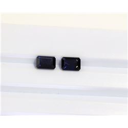 2.28ct Emerald Shape Blue Sapphire Dimension4.9x6.9x2.9