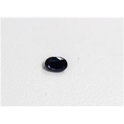 1.40ct Oval Shape Blue Sapphire  Dimension 7.1x5x3.7