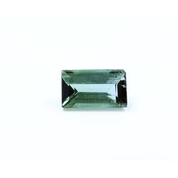 3.46ct Emerald Shape Green Tourmaline