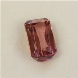 3.11ct Emerald Shape Pink Tourmaline