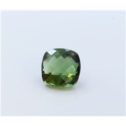 3.36ct Cushion Shape Green Tourmaline