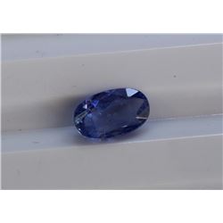 0.89ctOval Shape Ceylon Blue Sapphire