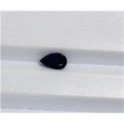 4.00ct Pear Shape Blue Sapphire Dimension 6x3.7x2.5