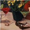 Image 2 : Nobu Haihara, "Cocktails On 5Th" Limited Edition Canvas, Signed and with COA.