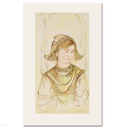 "Helen" Limited Edition Lithograph by Edna Hibel, Numbered and Hand Signed with Certificate of Authe