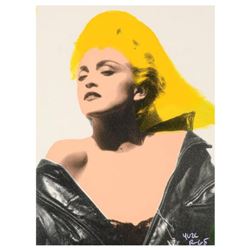Ringo Daniel Funes, (Protege of Andy Warhol's Apprentice, Steve Kaufman), "Madonna in Leather" One-o