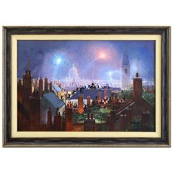 Peter Ellenshaw (1913-2007), "Sweeps Dance" Framed Limited Edition Giclee on Canvas (42.5" x 30.5"),