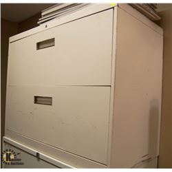 2 DRAWER LATERAL FILING CABINET