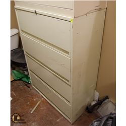 4 DRAWER LATERAL FILING CABINET