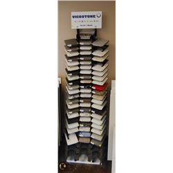 LOT OF 62 QUARTZ 8.5"X6" SAMPLES