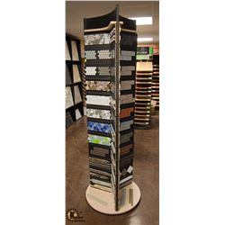 SPINNING TILE DISPLAY 82" TALL