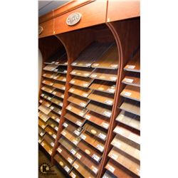 LOT OF 24 MIRAGE HARDWOOD FLOORING SAMPLES IN