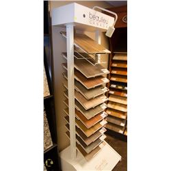 LOT OF 11 BEAULIEU HARDWOOD FLOORING SAMPLES W/