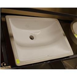 PORCELAIN UNDERMOUNT SINK