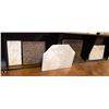 Image 1 : LOT OF 5 ASSORTED SHAPE & SIZE GRANITE SLABS