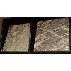 LOT OF 2 GRANITE SLABS