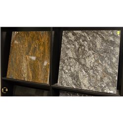 LOT OF 2 GRANITE SLABS