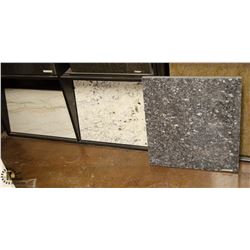 LOT OF 3 GRANITE SLABS
