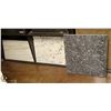 Image 1 : LOT OF 3 GRANITE SLABS
